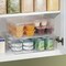 mDesign Stackable Plastic Kitchen Food Storage Bin Box